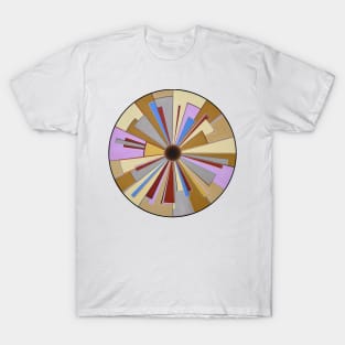 Perspective Eye (Pink, Brown & Amber) T-Shirt